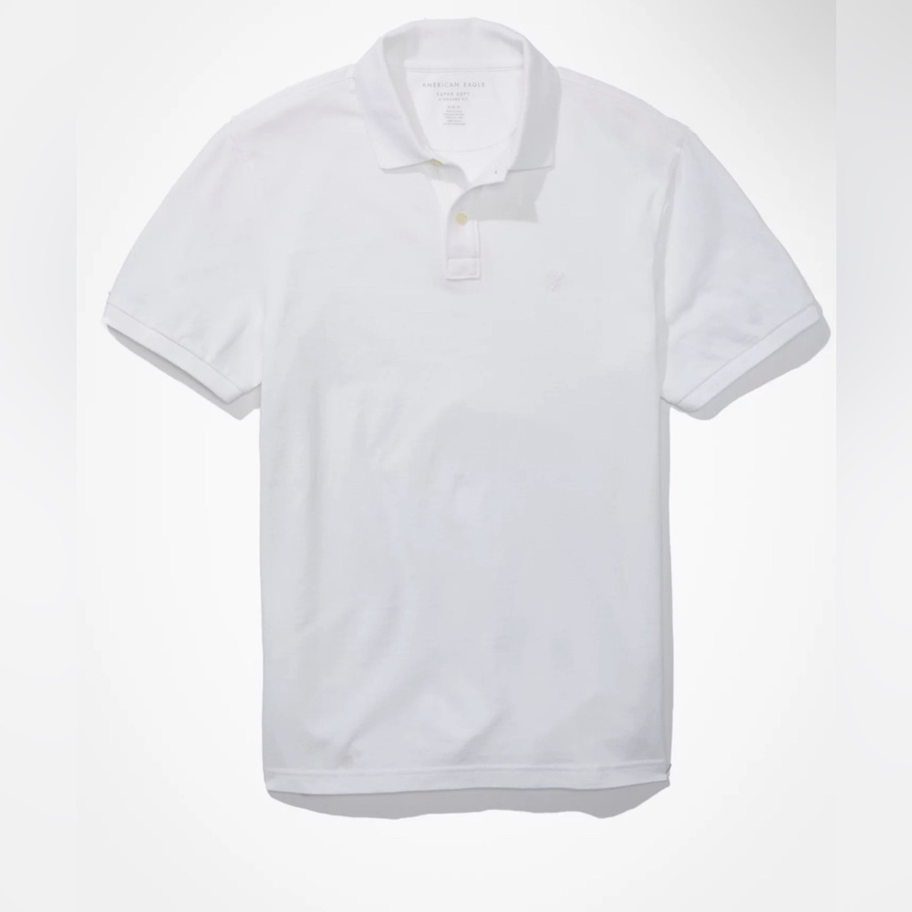 AE White Polo Shirt